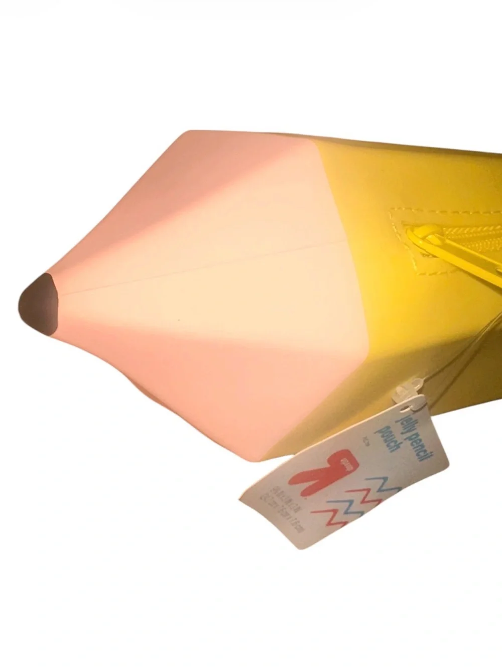 Jelly Pencil Pouch - Yellow or Teal Pencil Case. Choice of either color